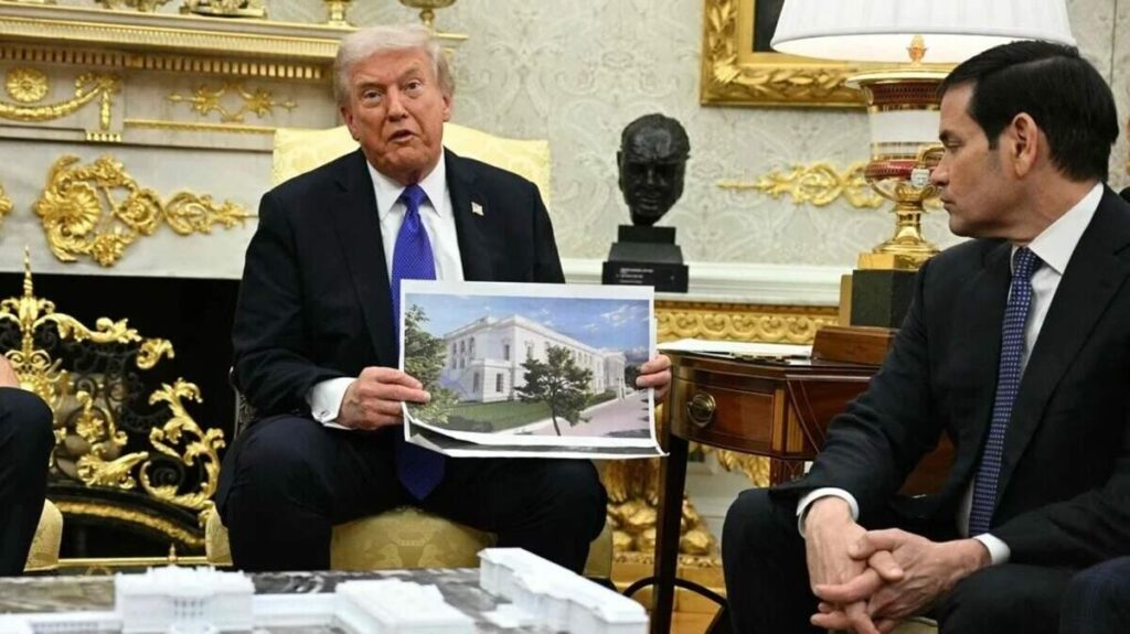 ルクセンブルクの鉄鋼メーカー、トランプ大統領の宴会場に鉄鋼を寄付したことを認める