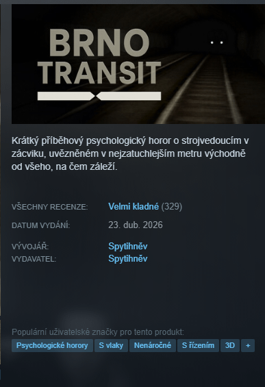 Steam に新しいホラー映画があります
