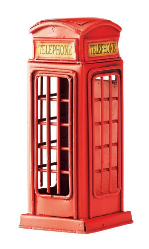 NW1ロンドンのブリキの電話ボックス（4,950円）