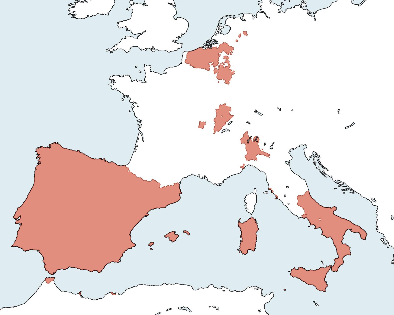 スペイン帝国 1618