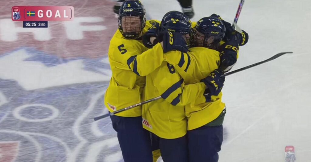 アイスホッケー：スウェーデンがライオンズボールでスロバキアに勝利し、U18金メダルを獲得