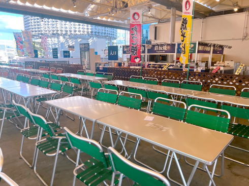 そごう屋上 ビアガーデン会場イメージ