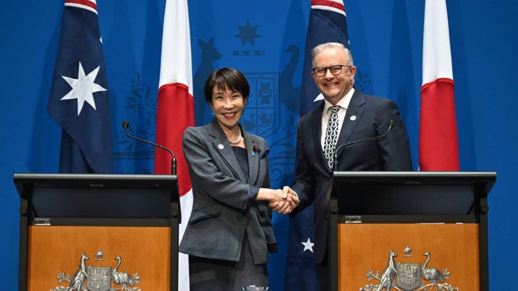 SANAE TAKAICHI AUSTRALIA VISIT