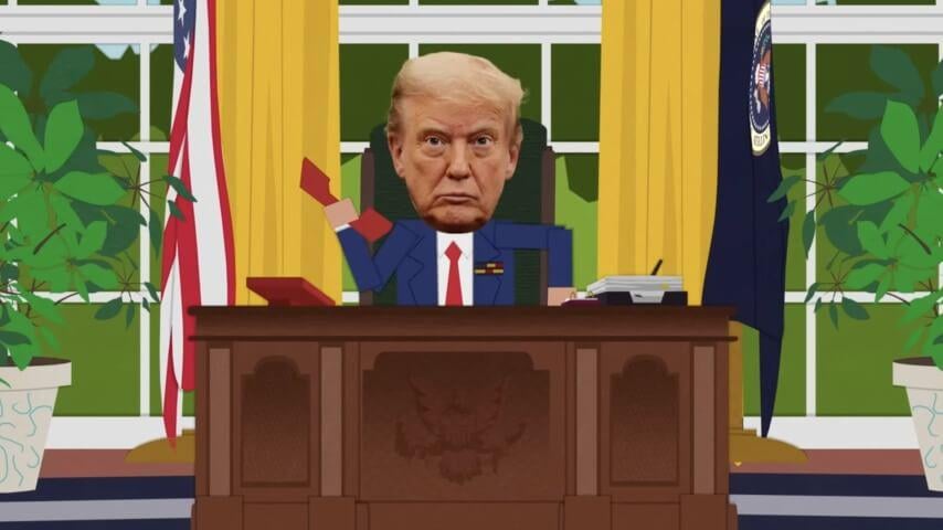 サウスパークのメンバーは、トランプ大統領が悪意を感じて燃え尽き症候群になるまで番組を変えたことを認めた