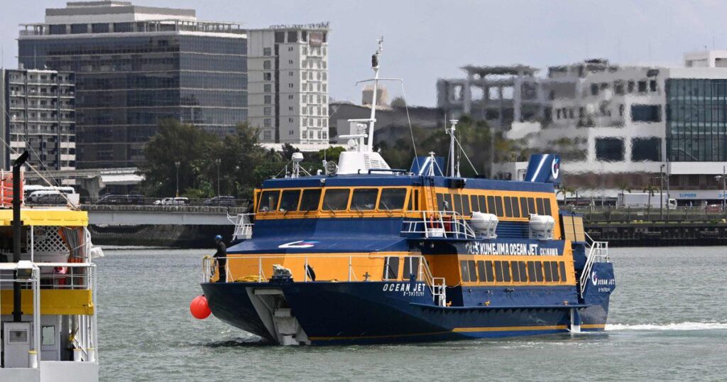久米島オーシャンジェットが接触事故 乗客にけがなし 就航2日目、当面運休か 沖縄
