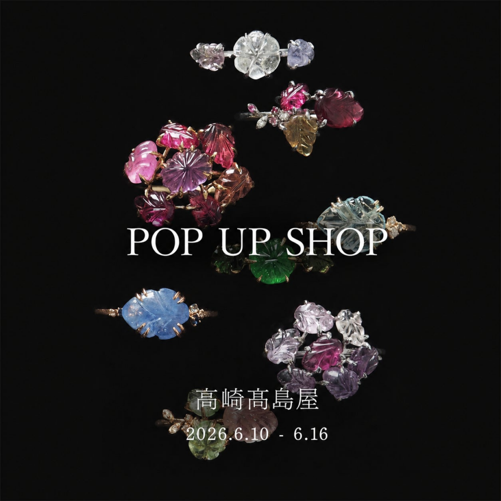 【PARCELLE JEWELRY】高崎髙島屋（群馬県高崎市）で POP UP SHOP を開催