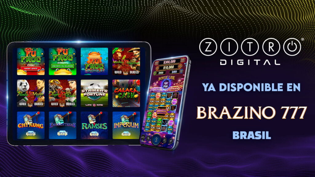 Zitro Digital は、Brazino777 のブラジルの主要都市を再調査します。ヨゴネットブラジル