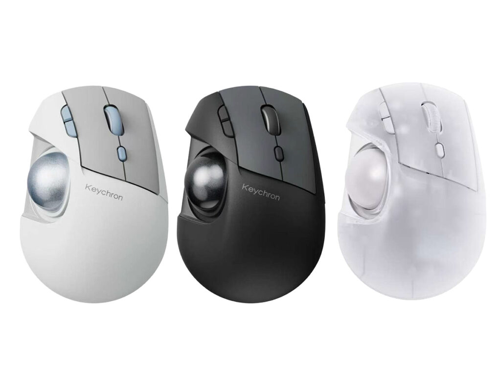 Keychron、初のトラックボール「T1 HE」を7,480円からクラファン開始 - PC Watch