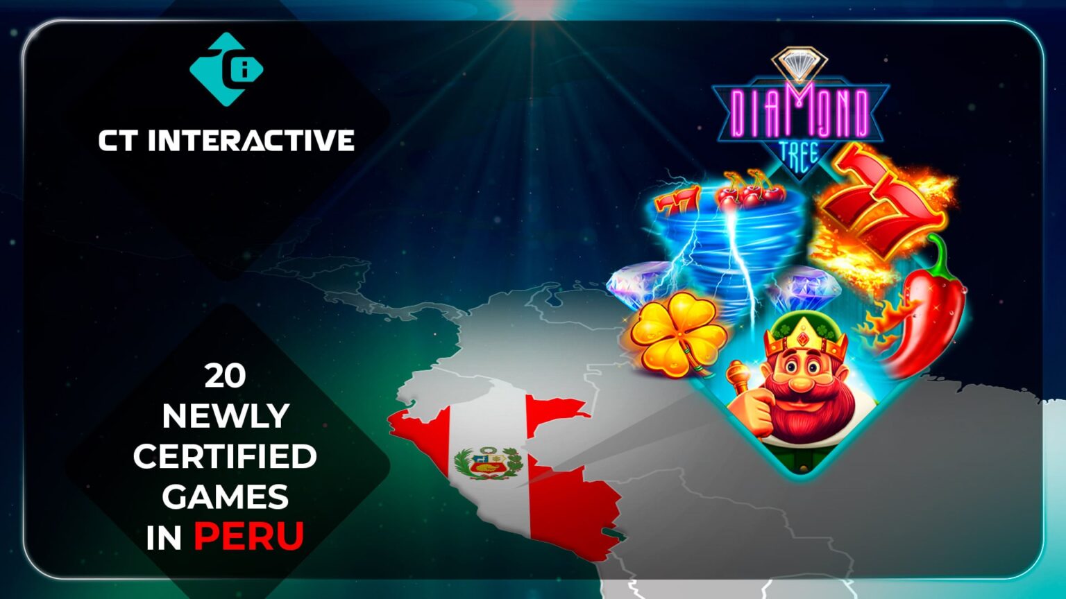 CT Interactiveがペルーでの新ゲーム承認を受け、事業を拡大｜Yogonet International