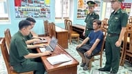 タン・トゥイ国際国境ゲート国境警備隊詰所は、ある人物が財産を盗もうとするのを阻止した。