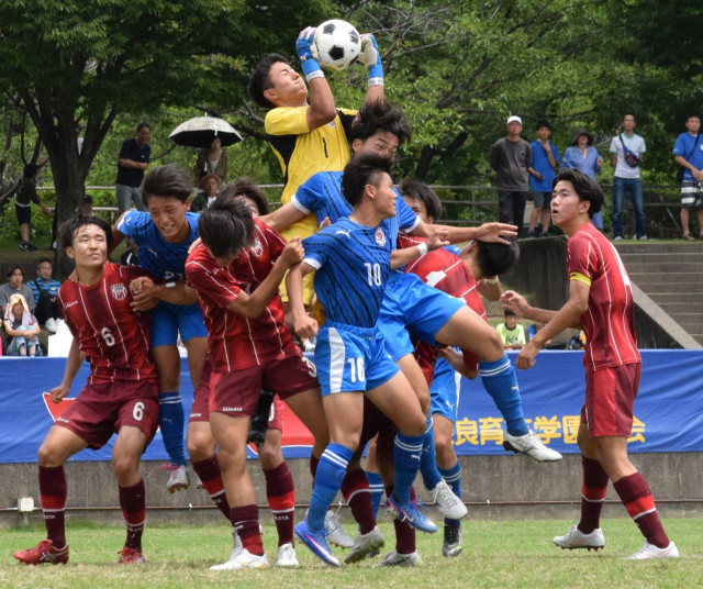 畝傍、51年ぶり頂点　延長戦制し奈良育英にリベンジ - サッカーの全国高校総合体育大会奈良県予選