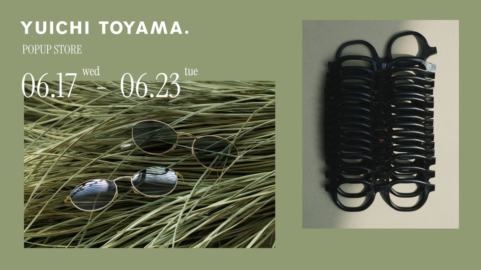 YUICHI TOYAMA. POPUP STORE in 伊勢丹新宿店 開催