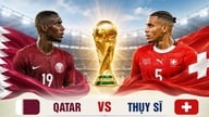 VTV6とVTVgoは、本日2026年6月14日にカタール対スイスの試合をライブ中継します。