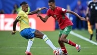 ネイマールはスタンドで観戦し、ヴィニシウスはブラジルがモロッコと1対1で引き分けた試合で活躍した。