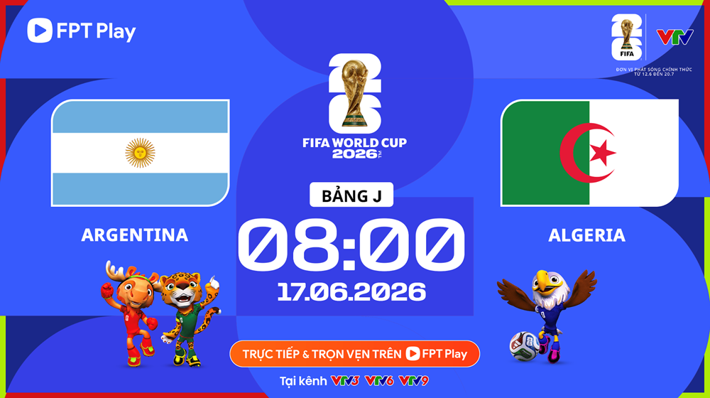 アルゼンチン対アルジェリア戦(6月17日午前8時開始)のライブ配信リンク - グループJ、2026年ワールドカップ - 画像1