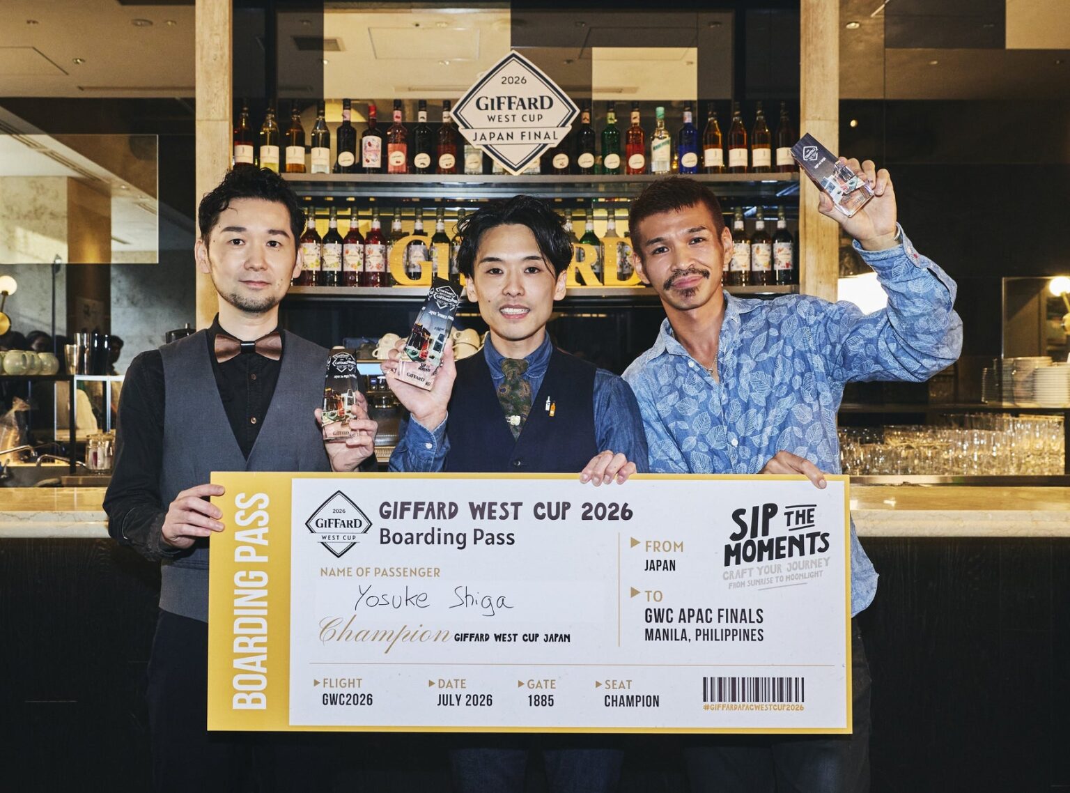 【結果発表】ジファール ウエスト カップ 2026 ジャパン・ファイナルにて志賀陽介⽒(THE SAILING BAR・奈良県)が優勝、 アジア・太平洋ファイナルへの出場権を獲得し世界の舞台へ挑戦 【結果発表】ジファール ウエスト カップ 2026 ジャパン・ファイナルにて志賀陽介⽒(THE SAILING BAR・奈良県)が優勝、 アジア・太平洋ファイナルへの出場権を獲得し世界の舞台へ挑戦