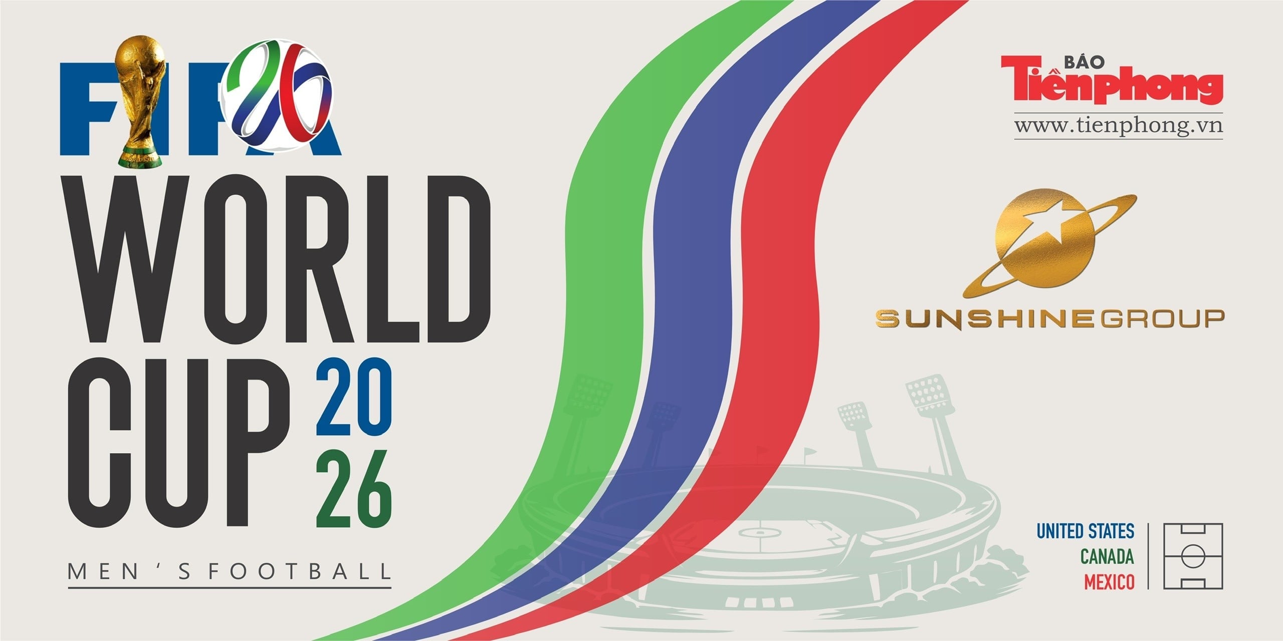 2026年ワールドカップのフッター