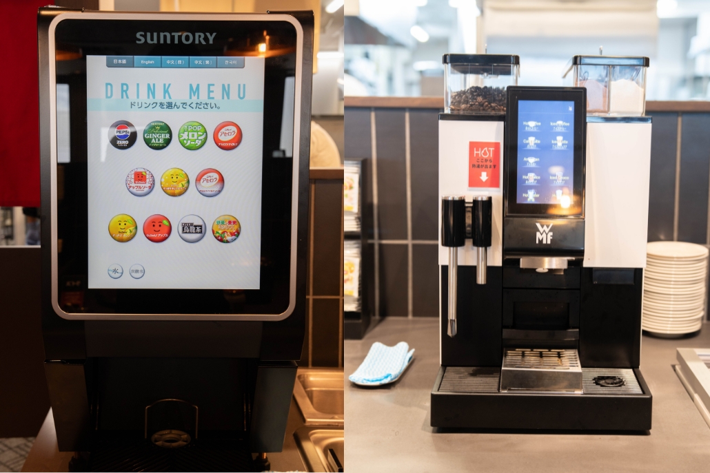 「ステーキのあさくま京都伏見店」ドリンクバーの画像