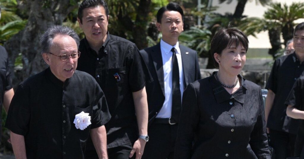 高市首相「普天間の固定化 絶対避ける」　沖縄全戦没者追悼式後の会見