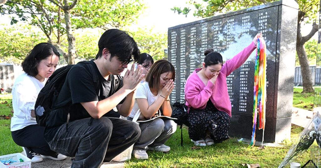 戦争がもたらすもの見詰め、伝える　大学生 SNSで発信　沖縄