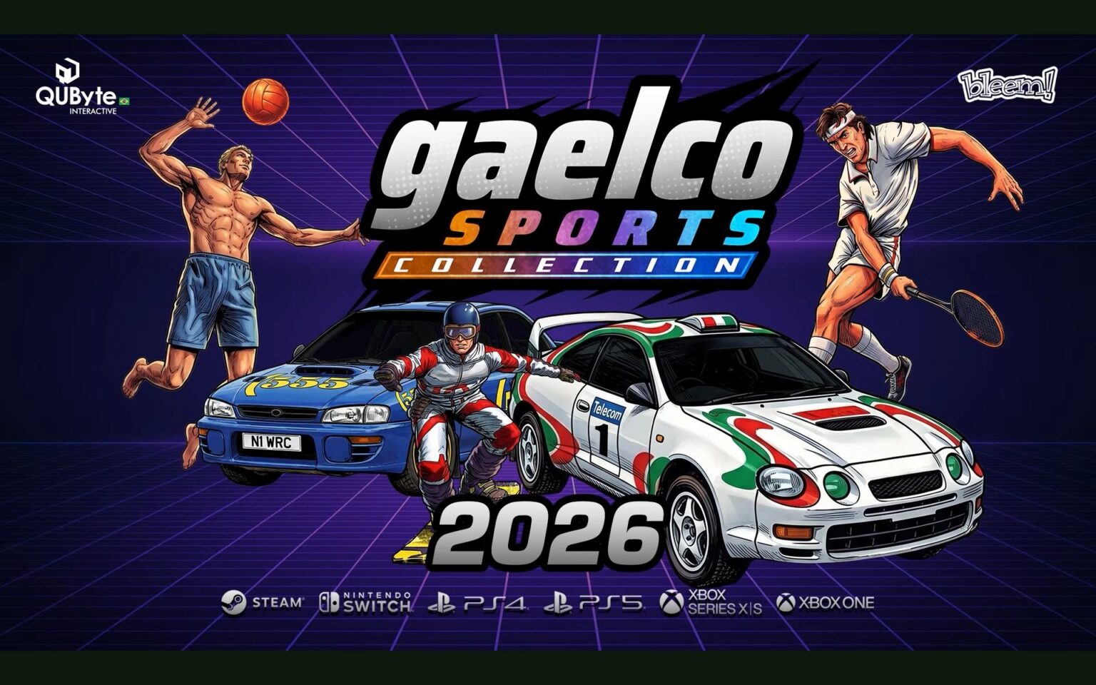 スペインのアーケードゲームメーカーGaelcoの作品を収録したコレクションタイトルが発表に。日本未発売のレアなゲームもプレイできる