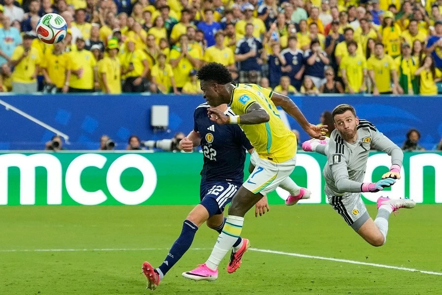 Kết quả bóng đá Bảng C World Cup 2026: Brazil 3-0 Scotland: Neymar tái xuất, Vinícius bùng nổ đưa Selecao vào vòng knock-out