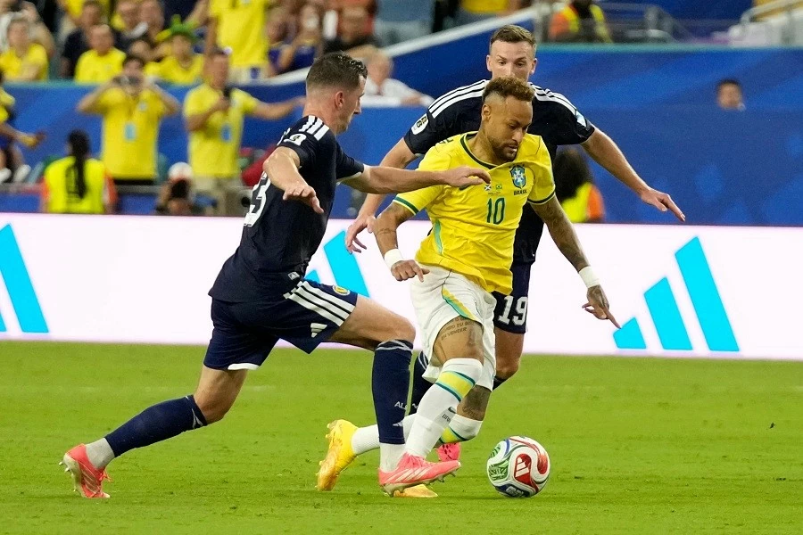 Kết quả bóng đá Bảng C World Cup 2026: Brazil 3-0 Scotland: Neymar tái xuất, Vinícius bùng nổ đưa Selecao vào vòng knock-out