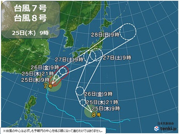 北陸地方 台風の影響は山間部で大雨に注意とその後の天気は(気象予報士 青山 均 2026年06月25日) - tenki.jp