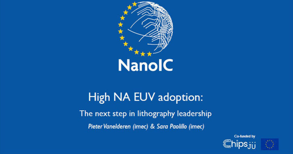 ITF World 2026(4) 欧州NanoICプロジェクトが挑む高NA EUVリソグラフィ活用