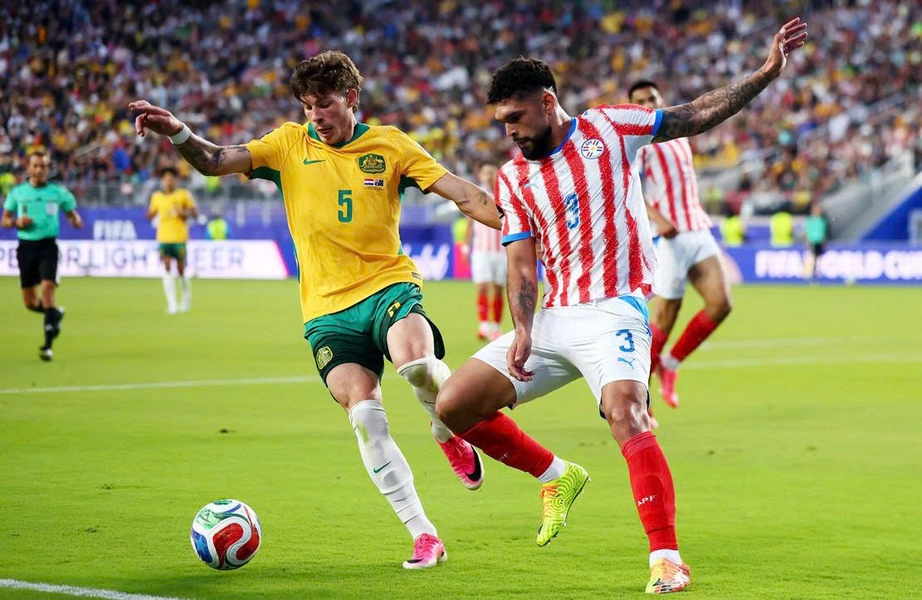 Kết quả Paraguay vs Australia: Bất phân thắng bại - Ảnh 1.