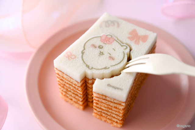 福岡パルコ店でも7月3日から買える！ カタヌキヤから3つのフレーバーが楽しめる「ちいかわ かたぬきバウム」が新登場