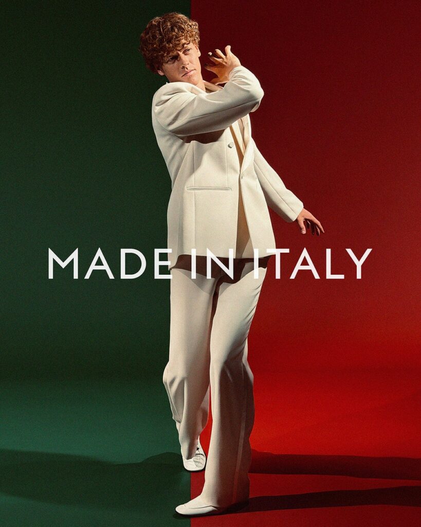 Made In Italy:グッチとヤニック・シナーが最新のキャンペーンで再びタッグを組む | 株式会社ケリングジャパンのプレスリリース