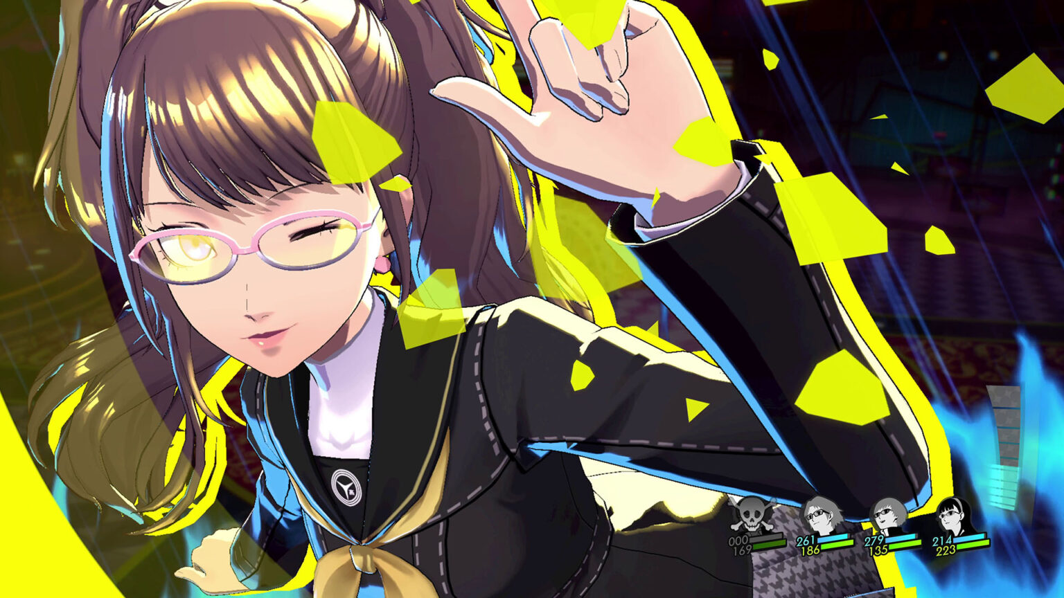 「ペルソナ4 リバイバル」に登場する久慈川りせの情報が公開に。支援スキルで主人公たちをサポートする
