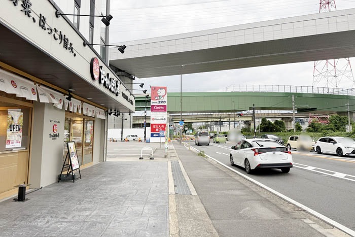 「近江ちゃんぽん亭 城陽店」の場所画像