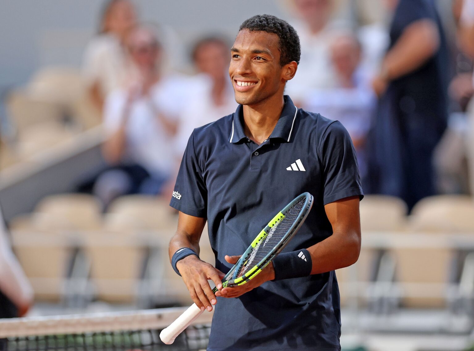 カナダ人男子初 全四大大会で8強入り、オジェ アリアシム 完勝で準々決勝進出＜全仏オープン＞（tennis365.net） - Yahoo!ニュース
