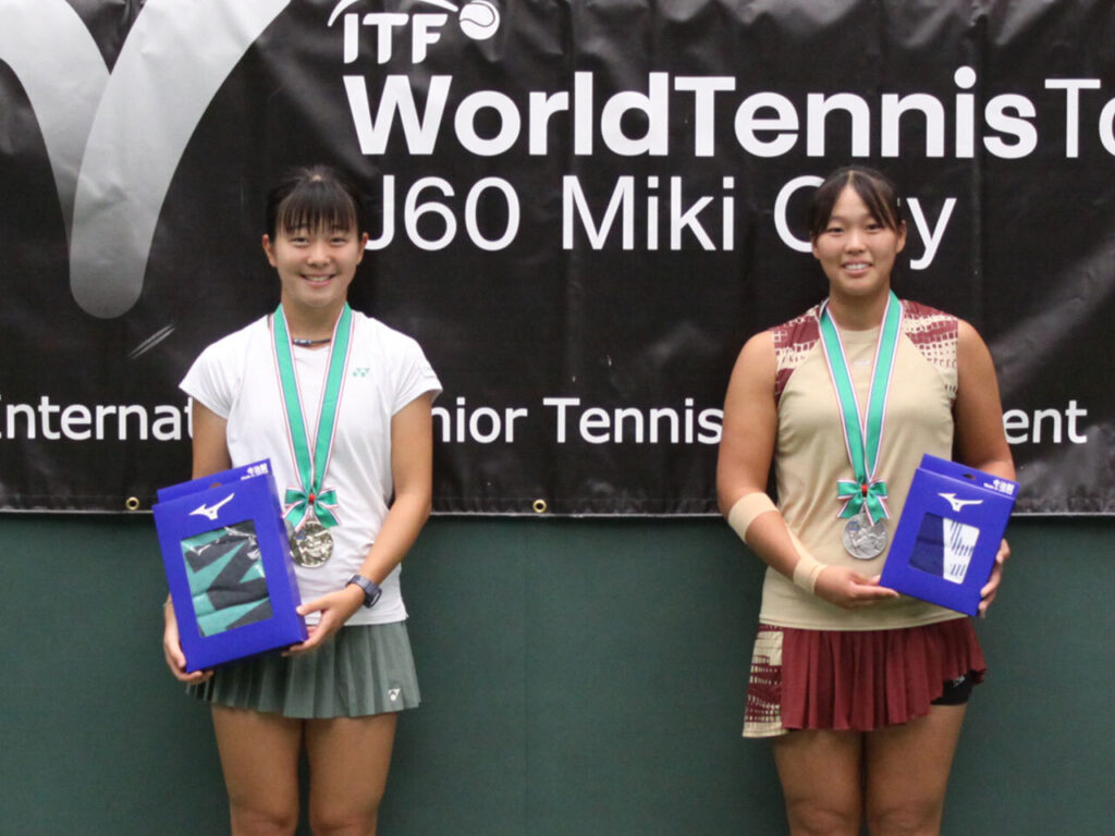 女子は奥山し渚＆エミリー・ダン／ウナ・ミシッチが優勝 [ITF兵庫国際ジュニアテニストーナメント1]（テニスマガジンONLINE） - Yahoo!ニュース