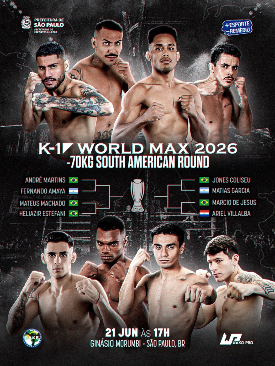 【K-1】吹き荒れるブラジル旋風に新たなパワーが誕生か『K-1 WORLD MAX』南米予選の出場者が決定(ゴング格闘技) – Yahoo!ニュース 【K-1】吹き荒れるブラジル旋風に新たなパワーが誕生か『K-1 WORLD MAX』南米予選の出場者が決定(ゴング格闘技) - Yahoo!ニュース