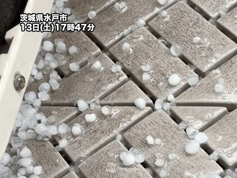 旭川・水戸で激しい雹(ひょう) 粒の大きさの実態を調査 – ウェザーニュース ウェザーニュース