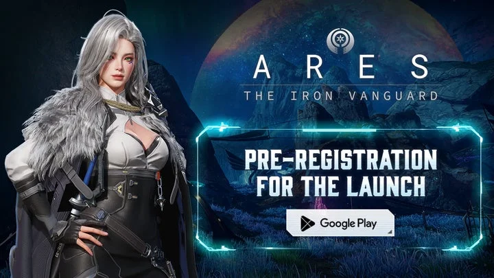 『ARES: THE IRON VANGUARD』のメインビジュアル