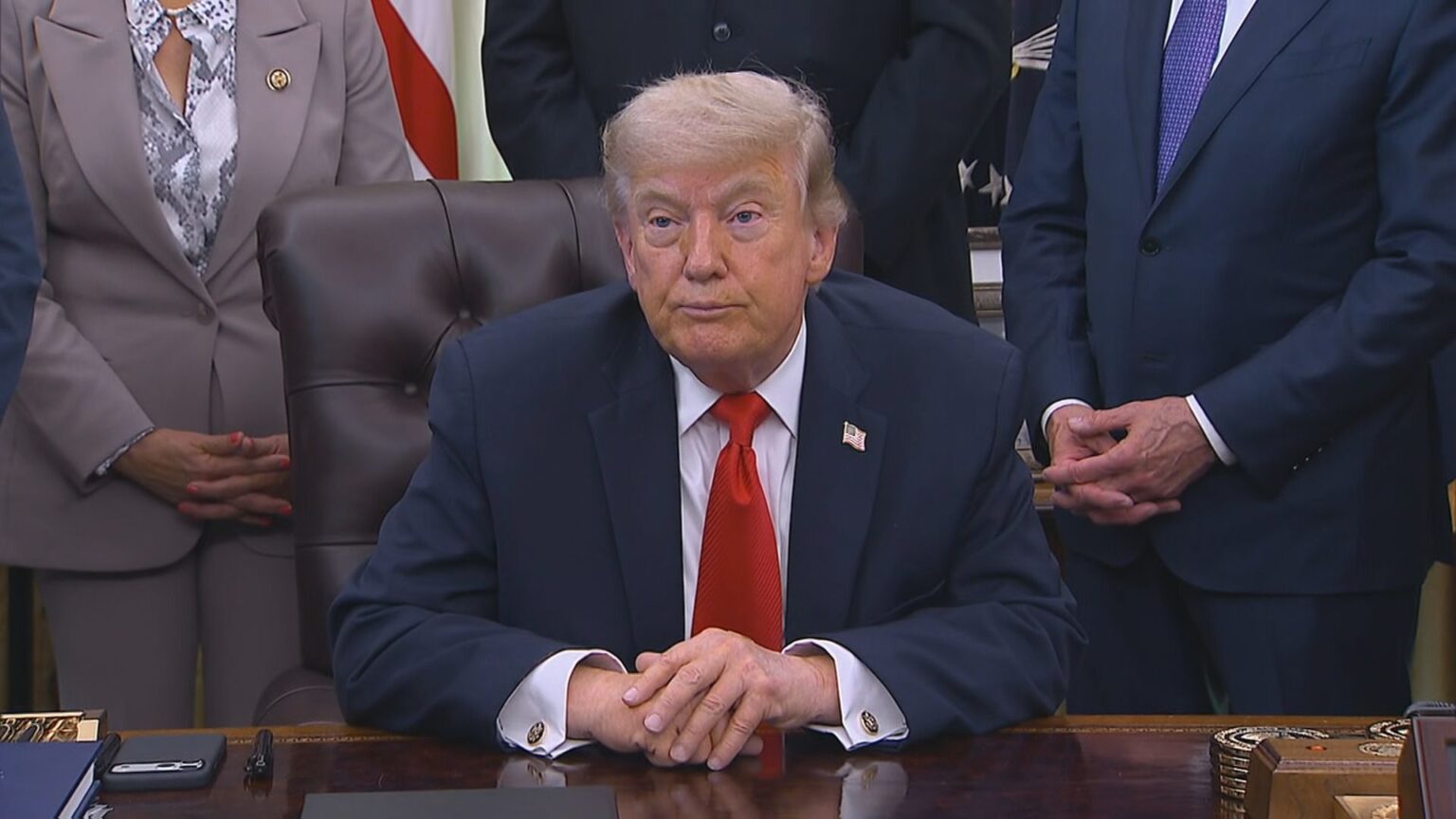 【速報】トランプ大統領「2、3時間以内に署名される」 イランとの戦闘終結に向けた覚書の合意 米テレビインタビューに(TBS NEWS DIG Powered by JNN) 【速報】トランプ大統領「2、3時間以内に署名される」 イランとの戦闘終結に向けた覚書の合意 米テレビインタビューに(TBS NEWS DIG Powered by JNN)