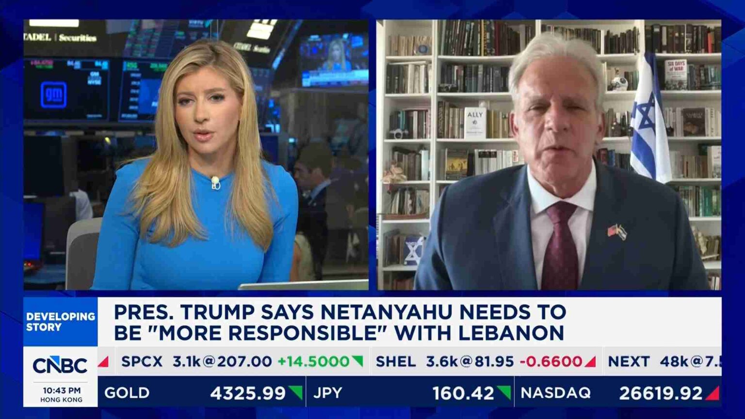 元イスラエル駐米大使 マイケル・オレン氏「イスラエルはヒズボラに対して自由に行動できる余地を確保しなければならない」 – First on CNBC(日本語字幕版) 元イスラエル駐米大使 マイケル・オレン氏「イスラエルはヒズボラに対して自由に行動できる余地を確保しなければならない」 - First on CNBC(日本語字幕版)