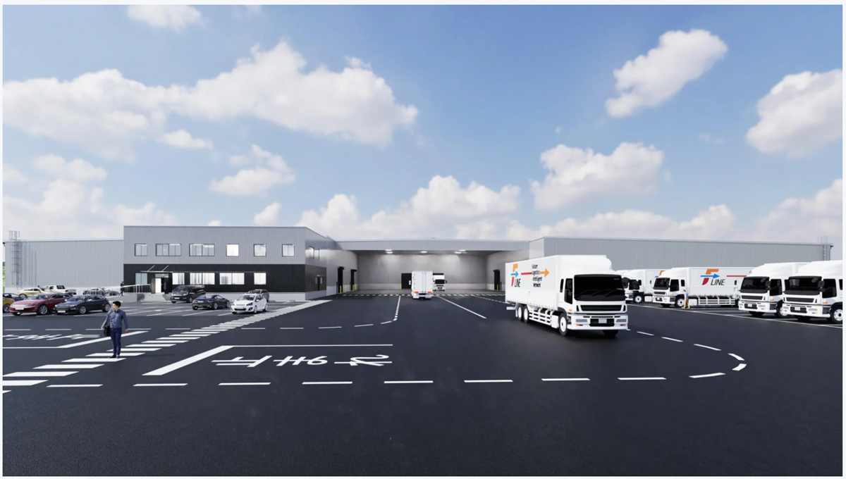 F-LINE/群馬県太田市で2.5万m2の物流施設開発、2027年6月完成予定 20260616fl01 - F-LINE/群馬県太田市で2.5万m2の物流施設開発、2027年6月完成予定