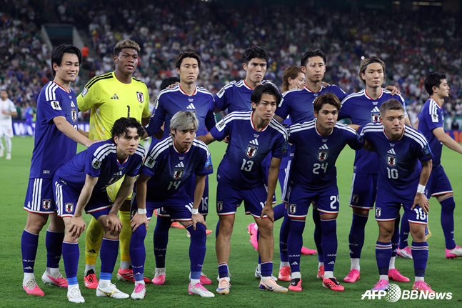 サッカー日本代表の選手たち。 /AFPBBNews=ニュース1