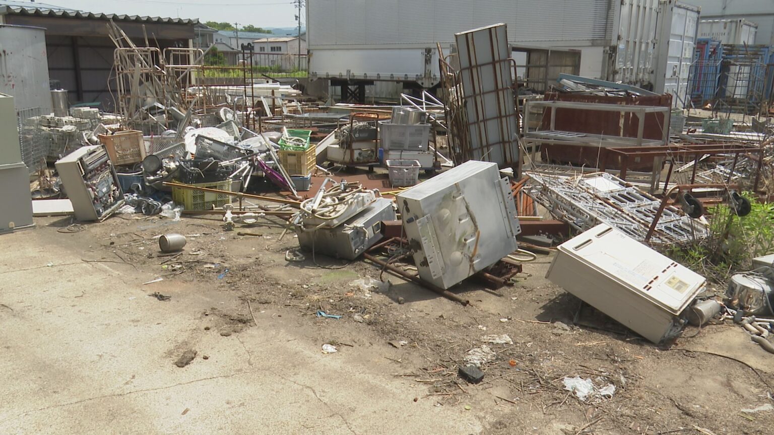リサイクル業者から電線や給湯器などが盗まれた事件で福井県の男性2人が出頭 警察が任意聴取（MRO北陸放送） - Yahoo!ニュース