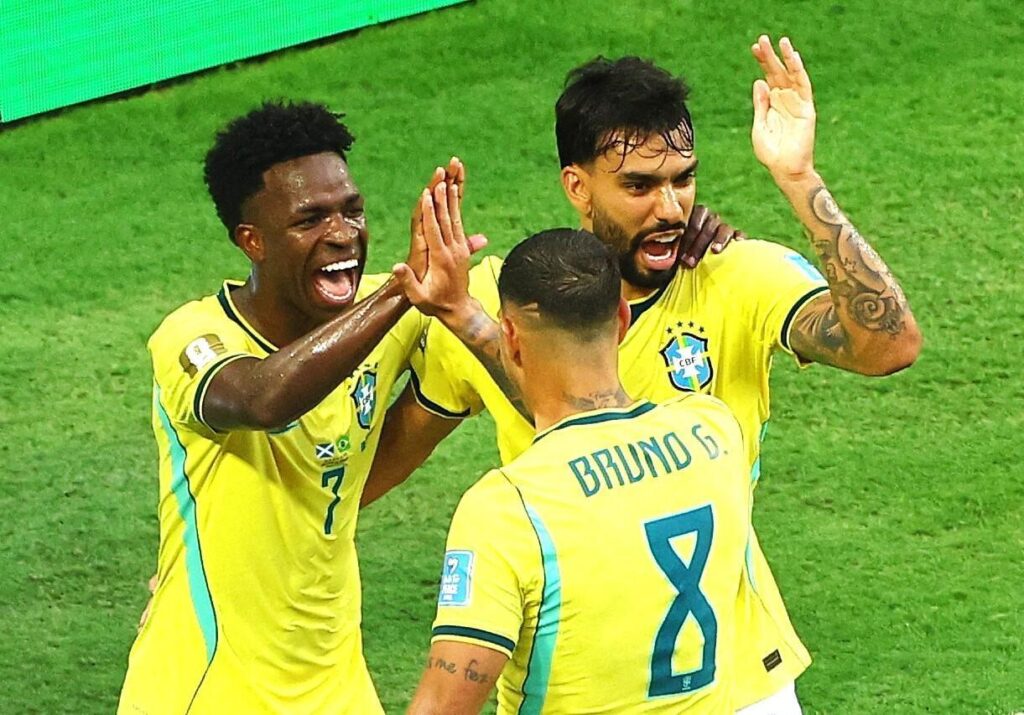 “王国”ブラジルが首位で決勝トーナメント進出！3発快勝でスコットランド撃破　ヴィニシウスが2ゴール、ネイマールも途中出場【北中米大会】（TBS NEWS DIG Powered by JNN）