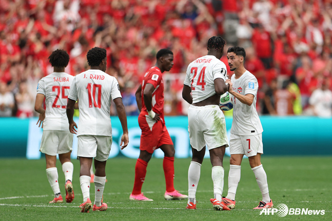 サッカーカナダ代表。 /AFPBBNews=ニュース1