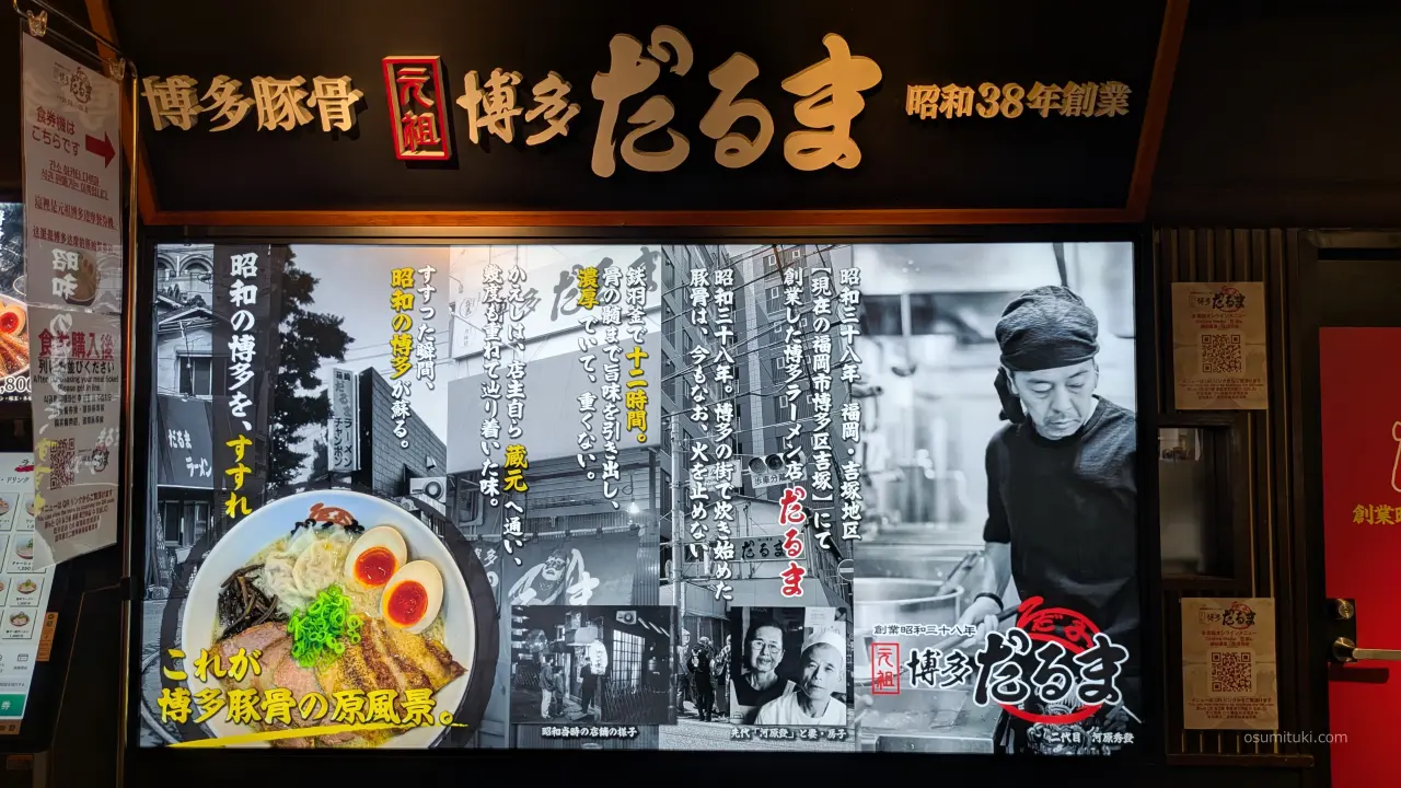 創業は昭和38年とある