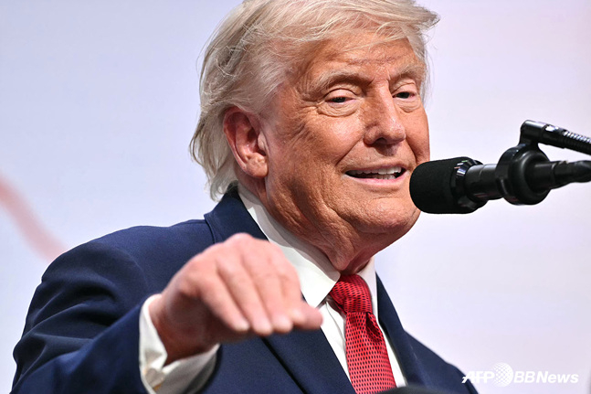 ドナルド·トランプ米大統領。 /AFPBBNews=ニュース1