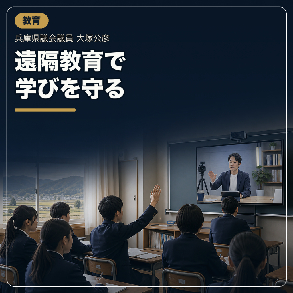 大分県の遠隔教育に学ぶ 地方の高校を支える配信授業【神戸市北区】兵庫県議会議員 大塚公彦 - おおつか公彦（オオツカキミヒコ） ｜ 選挙ドットコム