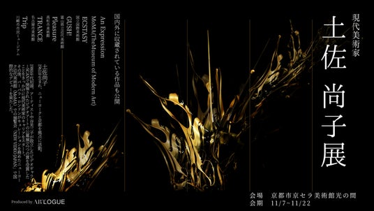現代美術家 土佐尚子展、京都市京セラ美術館「光の広間」にて開催。 - 烏丸経済新聞
